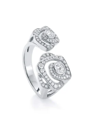 Maymay Rose Platinum Diamond Ring